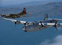 B-17 and a B-24