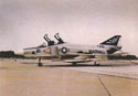 In the late 1970s, all Marine Corp. RF-4Bs were assigned to a single squadron, VMFP-3. One of FP-3's aircraft is seen here carrying several Elint and ECM pods.
