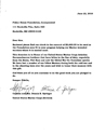 Springer to Fisher Letter