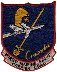 First Marine F8U-1P Crusader