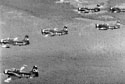 Flight of 6 USMC AD-5N Skyraiders - CM VMC-2 tails